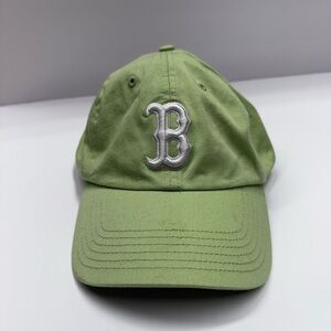 Womens Green Boston Baseball Cap